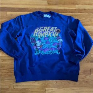 Peanuts Thanksgiving Pumpkin Sweatshirt - Unisex